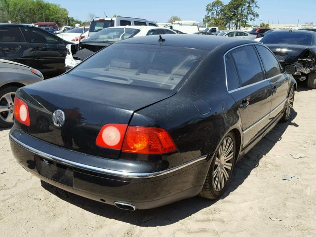 WVWAF93D658000924 - 2005 VOLKSWAGEN PHAETON 4. BLACK photo 4