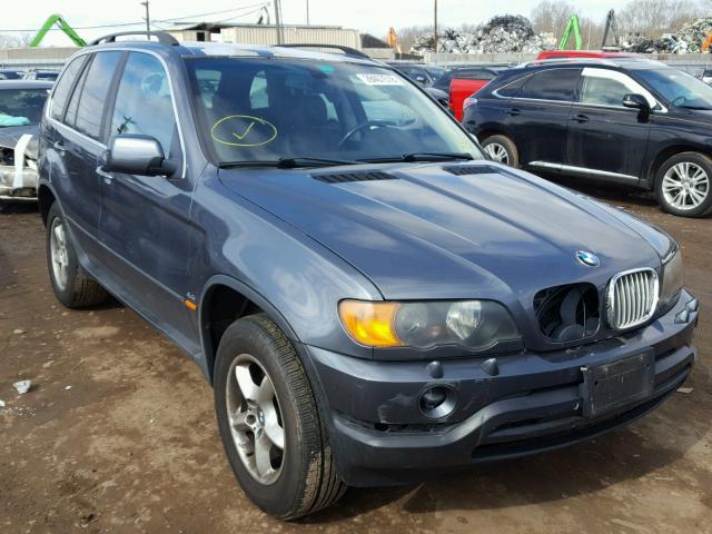 5UXFB33563LH47166 - 2003 BMW X5 4.4I GRAY photo 1