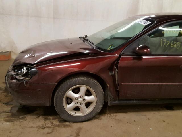 1FAFP55S9YG232523 - 2000 FORD TAURUS SES BROWN photo 9