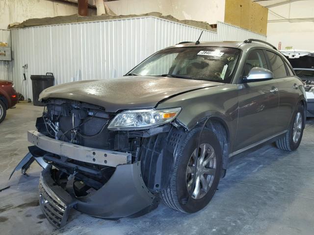 JNRAS08U57X103597 - 2007 INFINITI FX35 GRAY photo 2