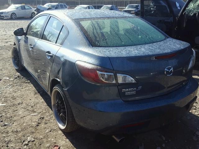 JM1BL1UG6B1372176 - 2011 MAZDA 3 I BLUE photo 3