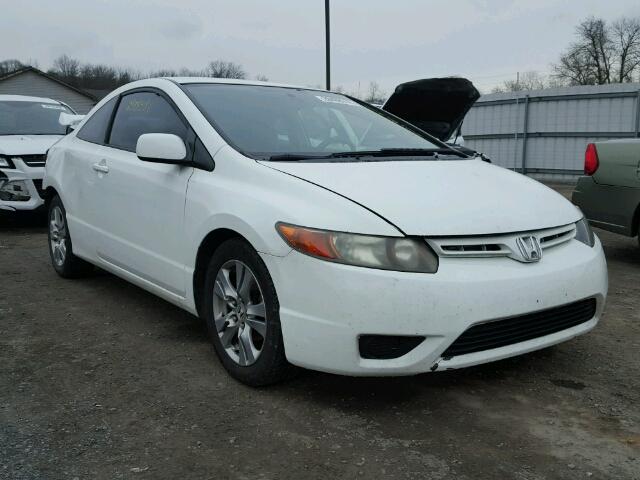 2HGFG12648H545883 - 2008 HONDA CIVIC LX WHITE photo 1