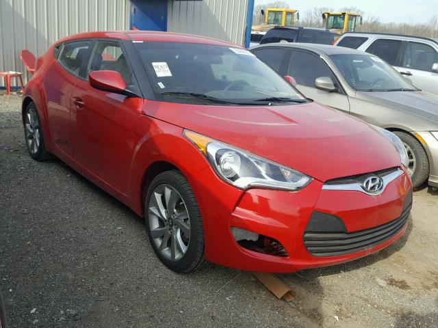 KMHTC6AD6GU274293 - 2016 HYUNDAI VELOSTER B RED photo 1