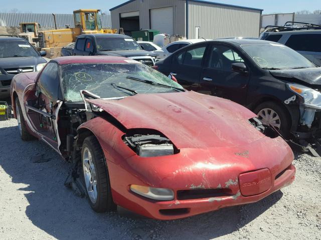 1G1YY22G815129506 - 2001 CHEVROLET CORVETTE MAROON photo 1