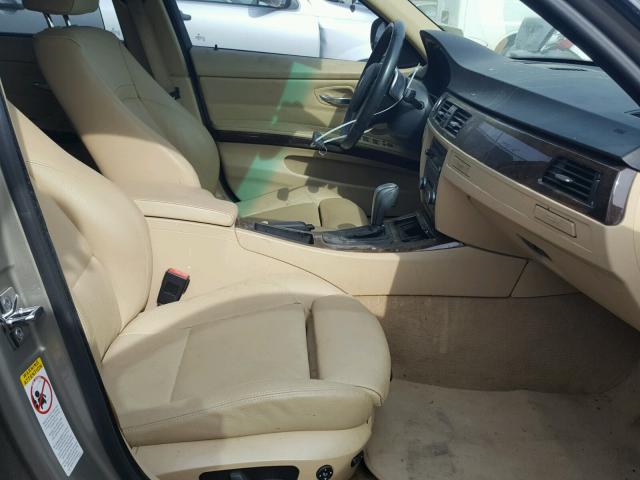 WBAPH77569NL84980 - 2009 BMW 328 I BEIGE photo 5