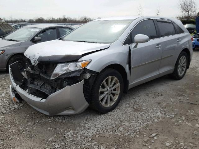 4T3ZE11AX9U001266 - 2009 TOYOTA VENZA BASE SILVER photo 2