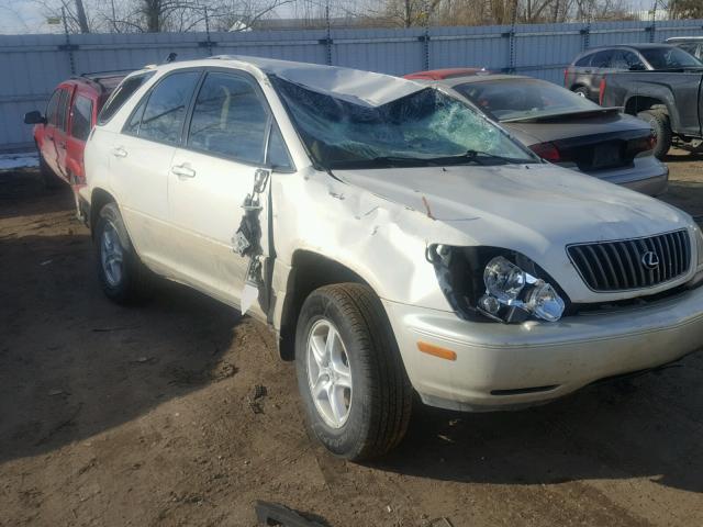 JT6HF10U2Y0154089 - 2000 LEXUS RX 300 WHITE photo 1