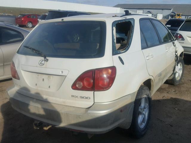 JT6HF10U2Y0154089 - 2000 LEXUS RX 300 WHITE photo 4