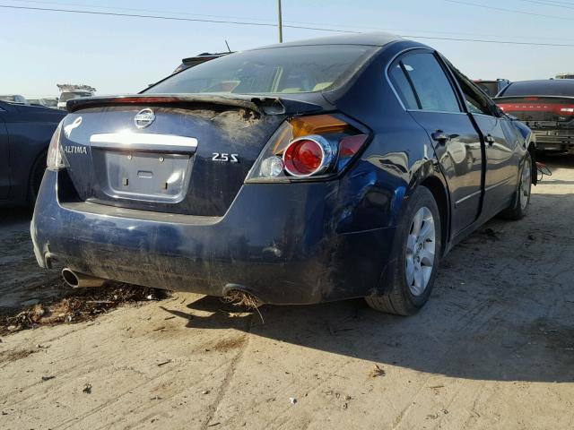 1N4AL21E37C224377 - 2007 NISSAN ALTIMA 2.5 BLUE photo 4