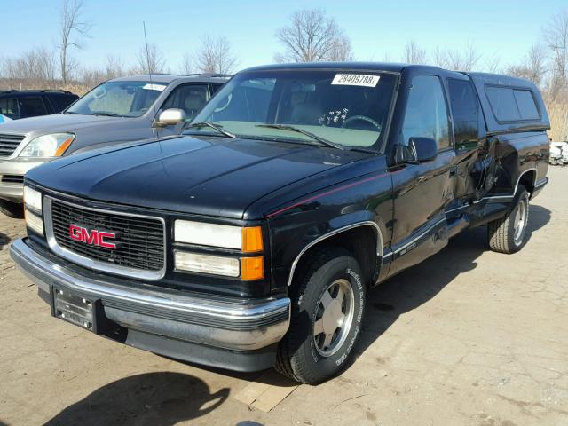 1GTEC19M9VE548579 - 1997 GMC SIERRA C15 BLACK photo 2