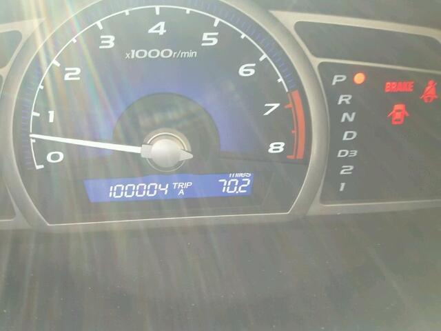 1HGFA16867L102634 - 2007 HONDA CIVIC EX ბურგუნდია ფოტო 8