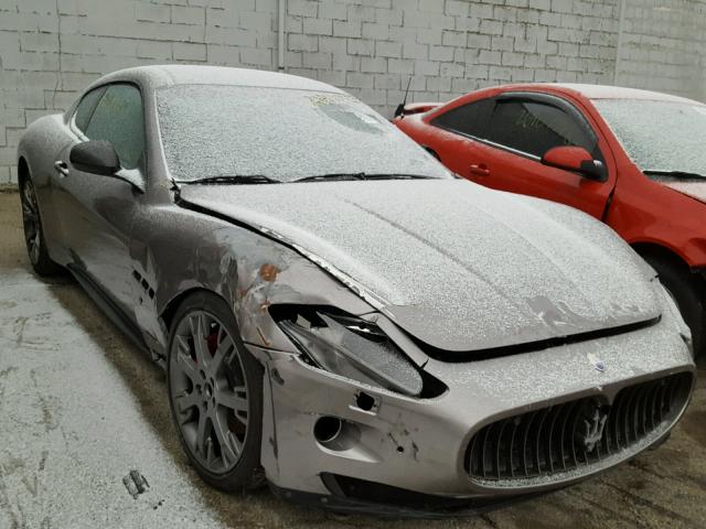 ZAM45KLA1A0053449 - 2010 MASERATI GRANTURISM GRAY photo 1