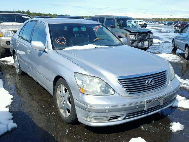 JTHBN36F040140948 - 2004 LEXUS LS 430 SILVER photo 1