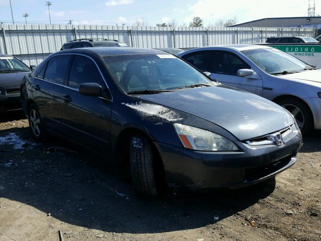 1HGCM56623A064826 - 2003 HONDA ACCORD EX BLUE photo 1