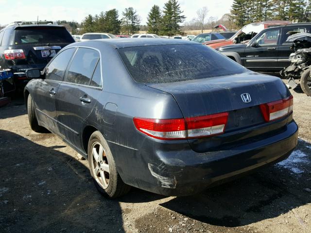 1HGCM56623A064826 - 2003 HONDA ACCORD EX BLUE photo 3