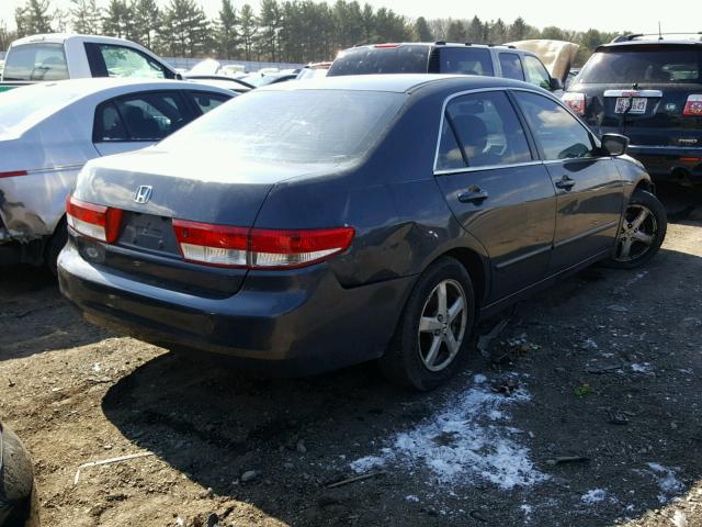 1HGCM56623A064826 - 2003 HONDA ACCORD EX BLUE photo 4