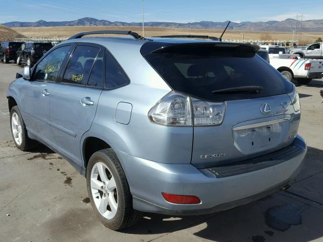 2T2HA31U96C094554 - 2006 LEXUS RX 330 BLUE photo 3