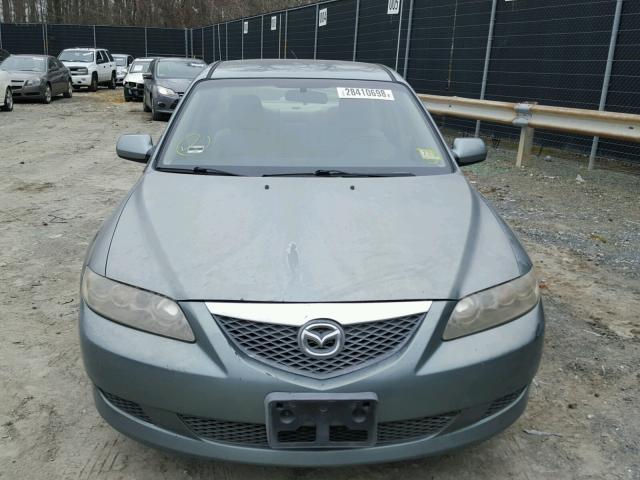 1YVFP80C355M55198 - 2005 MAZDA 6 I GREEN photo 9