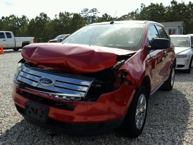 2FMDK3GC0ABA65505 - 2010 FORD EDGE SE BURGUNDY photo 2