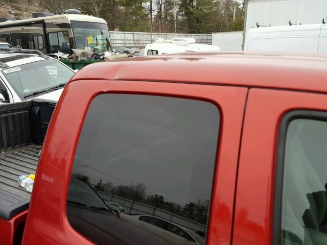 5TEUX42N98Z494268 - 2008 TOYOTA TACOMA ACC RED photo 9