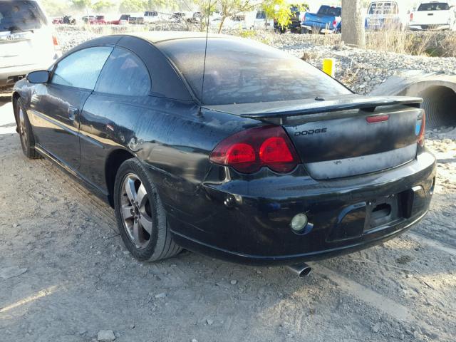 4B3AG52H53E036290 - 2003 DODGE STRATUS R/ BLACK photo 3