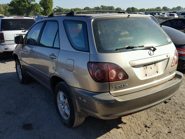 JT6GF10U0Y0064581 - 2000 LEXUS RX 300 TAN photo 3