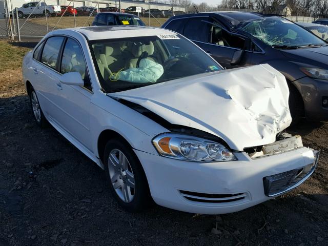 2G1WG5E30D1139232 - 2013 CHEVROLET IMPALA LT WHITE photo 1