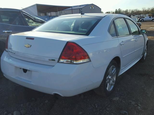 2G1WG5E30D1139232 - 2013 CHEVROLET IMPALA LT WHITE photo 4