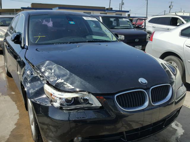 WBANA53515CR73530 - 2005 BMW 525 I BLACK photo 1