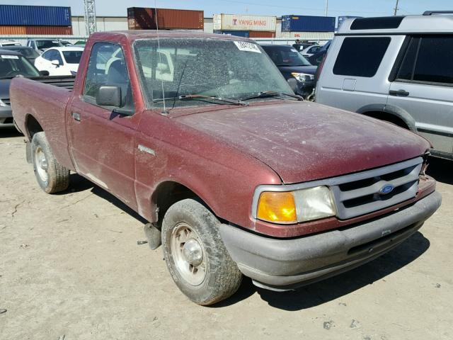 1FTCR10A5VTA83710 - 1997 FORD RANGER RED photo 1