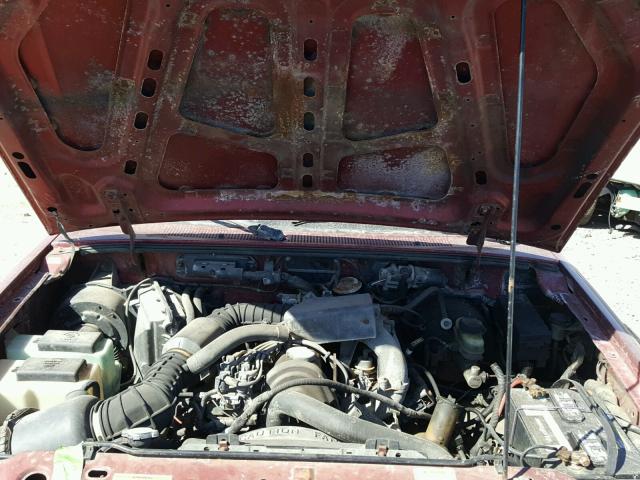 1FTCR10A5VTA83710 - 1997 FORD RANGER RED photo 7