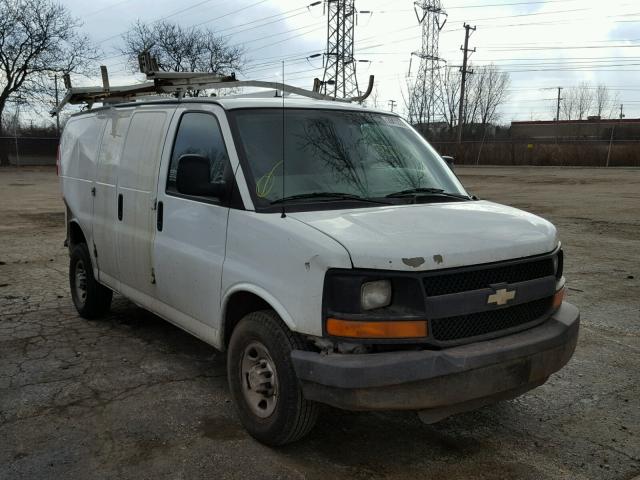 1GCGG25C991146980 - 2009 CHEVROLET EXPRESS G2 WHITE photo 1