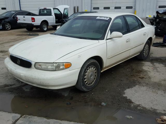 2G4WS55J641198611 - 2004 BUICK CENTURY CU WHITE photo 2