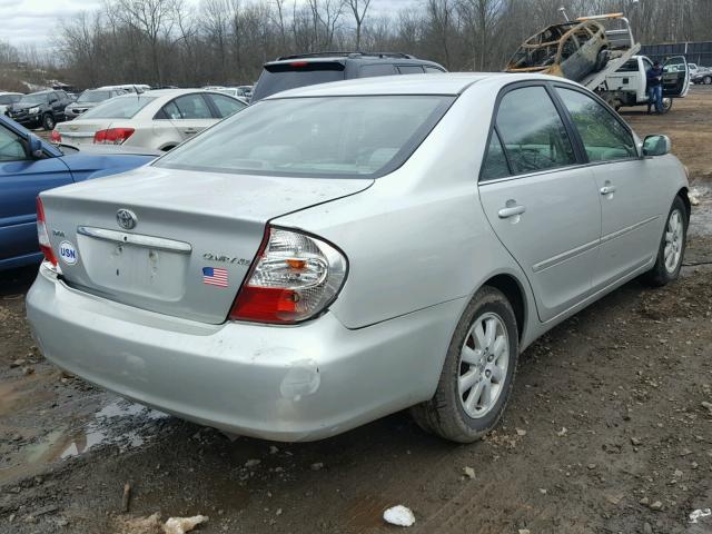 4T1BE30K23U747170 - 2003 TOYOTA CAMRY LE SILVER photo 4