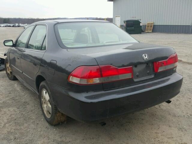 1HGCG16561A025659 - 2001 HONDA ACCORD EX BLACK photo 3