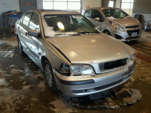 YV1VS29581F631887 - 2001 VOLVO S40 1.9T SILVER photo 1