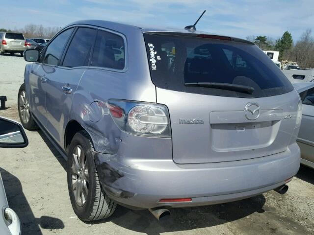 JM3ER293390223142 - 2009 MAZDA CX-7 SILVER photo 3