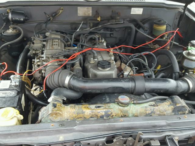 JT4RN67P5G5024399 - 1986 TOYOTA PICKUP XTR GRAY photo 7