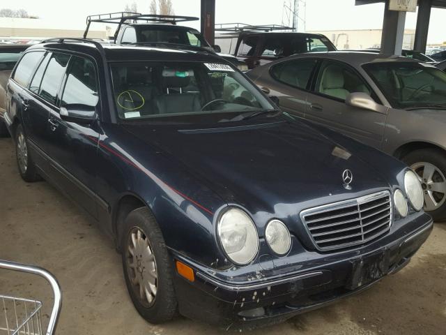 WDBJH82J32X073129 - 2002 MERCEDES-BENZ E 320 4MAT BLUE photo 1