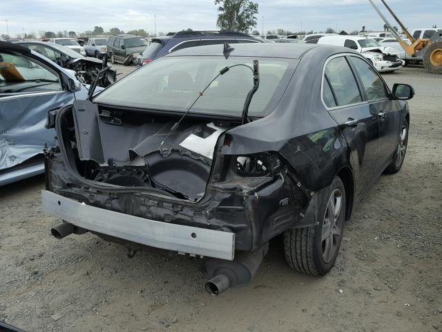 JH4CU2F69DC006035 - 2013 ACURA TSX TECH BLACK photo 4