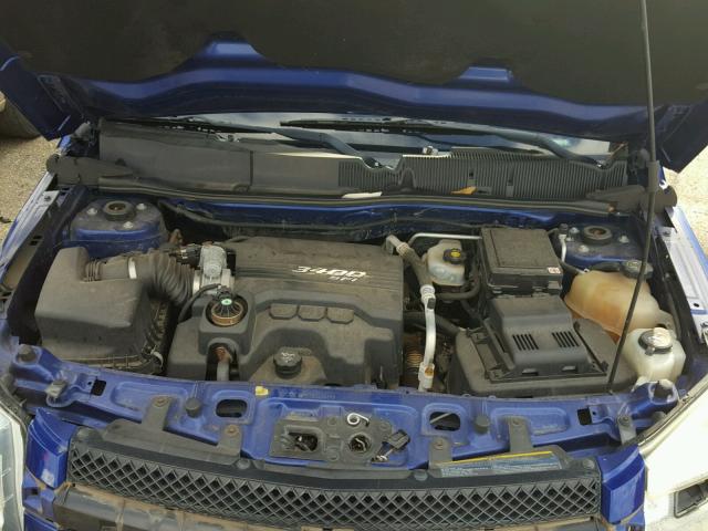 2CNDL13F576041588 - 2007 CHEVROLET EQUINOX LS BLUE photo 7