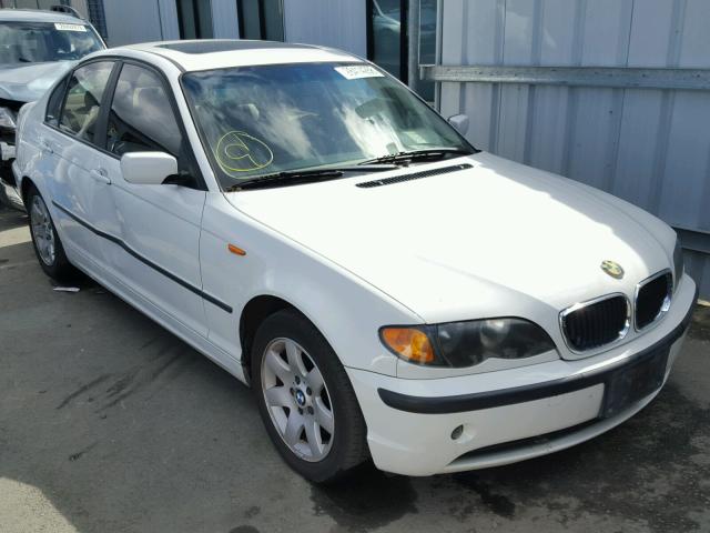 WBAAZ33413KP81496 - 2003 BMW 325 I WHITE photo 1