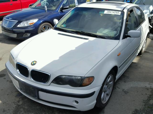 WBAAZ33413KP81496 - 2003 BMW 325 I WHITE photo 2