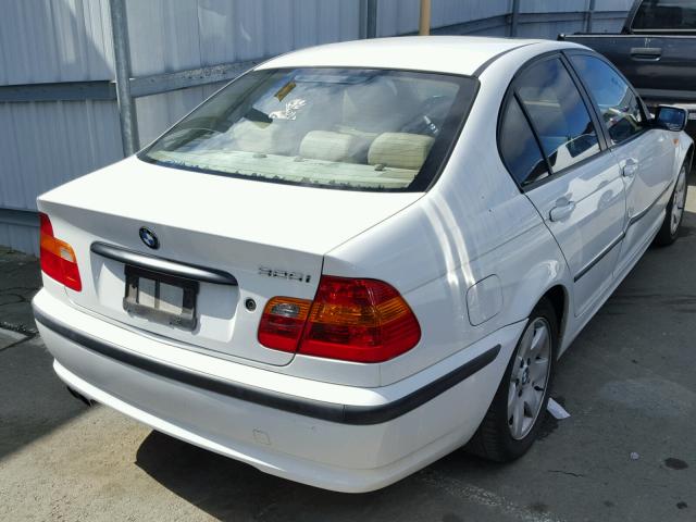 WBAAZ33413KP81496 - 2003 BMW 325 I WHITE photo 4