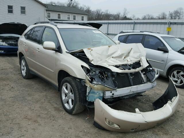 JTJGA31U440020947 - 2004 LEXUS RX 330 GOLD photo 1