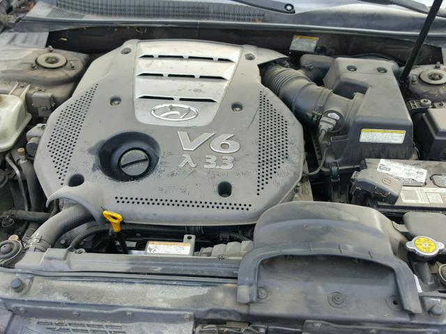 5NPEU46F76H008072 - 2006 HYUNDAI SONATA GLS PURPLE photo 7