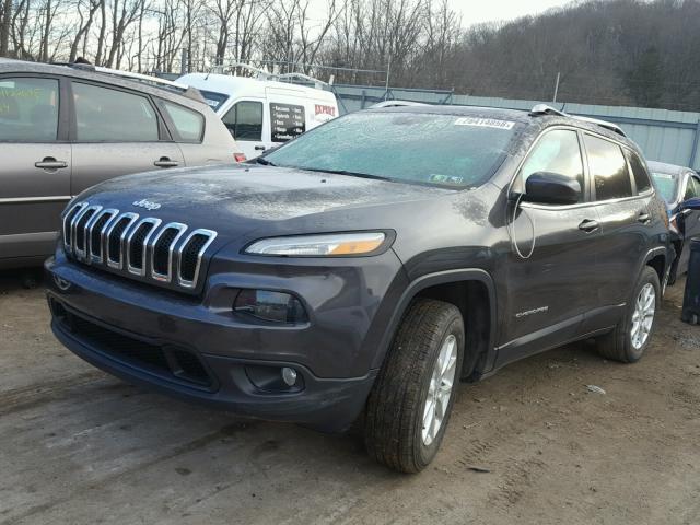 1C4PJMCS1GW164154 - 2016 JEEP CHEROKEE L CHARCOAL photo 2