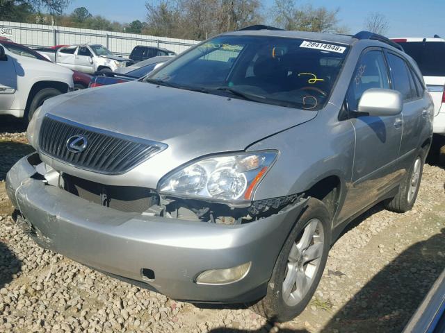 JTJGA31U160062897 - 2006 LEXUS RX 330 SILVER photo 2