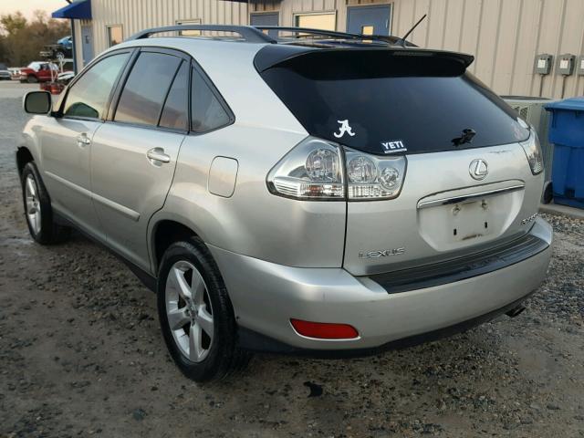 JTJGA31U160062897 - 2006 LEXUS RX 330 SILVER photo 3