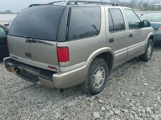 1GKDT13W1Y2352541 - 2000 GMC JIMMY / EN GOLD photo 4